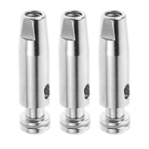 Hemoton 3pcs Epee Blade Tips Replacement: Fencing Gear Stainless Steel Fencing Sword Practice Epee Point - Spare Parts for Practice Equipment