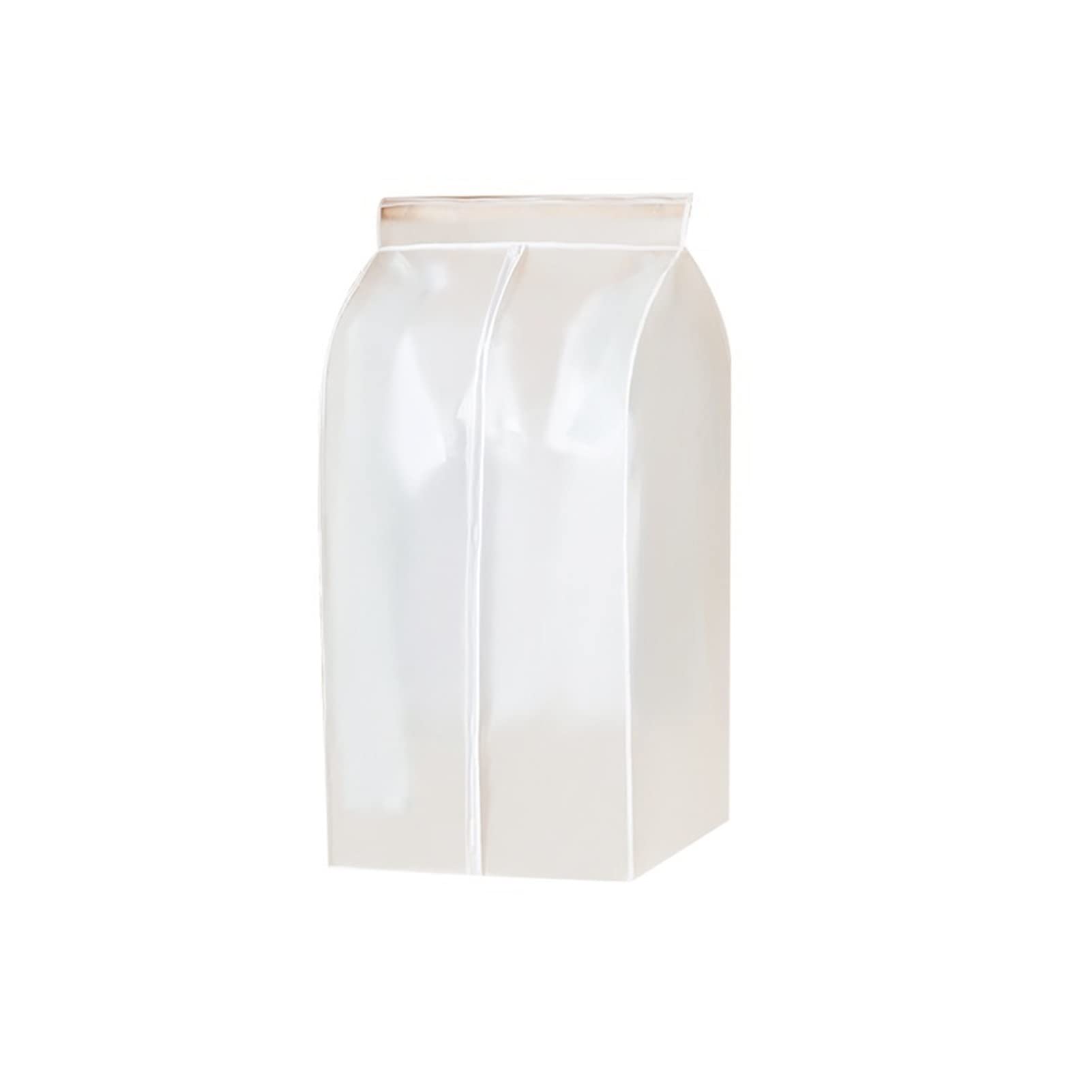 ZZSRJ Kleidung Staubdeckel Stoff Aufbewahrung wasserdichte Anzug Jacke Aufbewahrung Hängende Aufbewahrungstasche Garderobe (Color : 60x50x120cm)