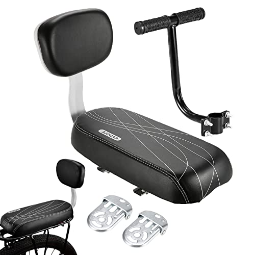 自転車チャイルドシート 子供 自転車シート 自転車フロントシート 子供乗せ 自転車後部座席 安全対策 乗り降り簡単 両足固定 腰サポート 視界広い 装着簡単 サイクリングシート 自転車用リアシートクッション 自転車用品 ツーリング自転車/マウンテンバイク/