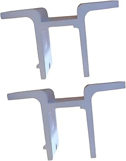 2X Retractable Awnings Wall Mounting Brackets Support Outside Replace Yard Aluminum Alloy Fittings Sunsetter