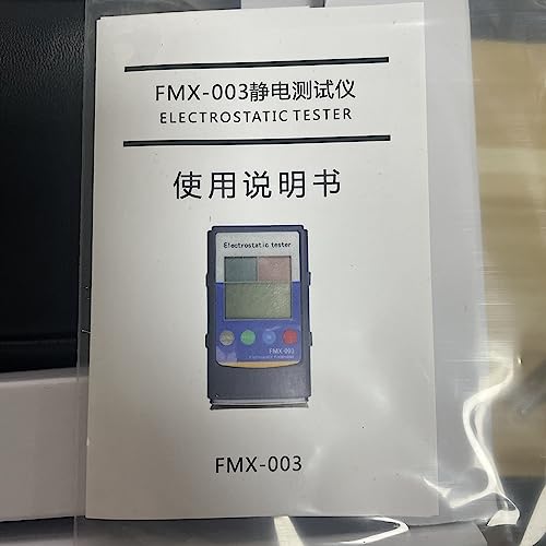 Image of FMX-003 Electrostatic Field Meter FMX003 ESD Tester Static Fieldmeter Electrical Voltmeter Detector Electricity Monitor