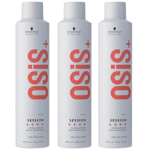 Schwarzkopf Osis Session Haarspray extremer Halt 300 ml 3 Stück