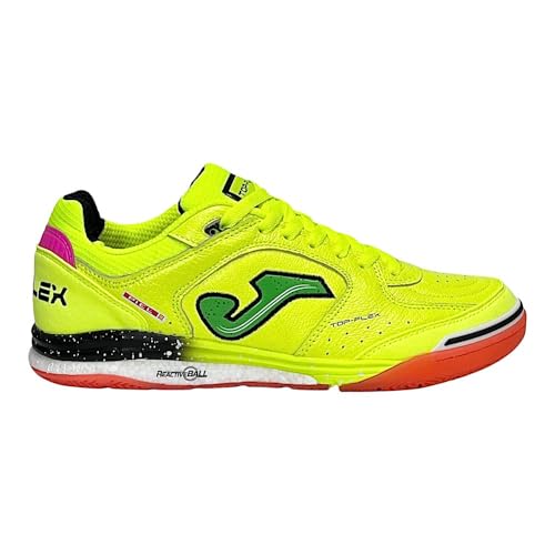 Tomaia in pelle con mesh traspirante VTS Suola intermedia in phylon REACTIVE BALL Suola in gomma DURABILITY Rinforzo sulla punta PROTECTION Terreno: liscio o parquet (Indoor) Intensità d'uso: allenamento e competizione