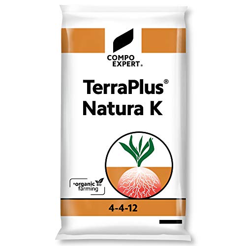 COMPO EXPERT® TerraPlus Natura K 25 kg de verduras, frutas y vino, tabaco GaLa