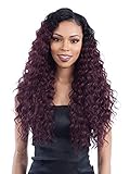 LOOSE DEEP 3PCS 14'/16'/18' (1 Jet Black) - Shake-N-Go Synthetic Mastermix Organique Weave