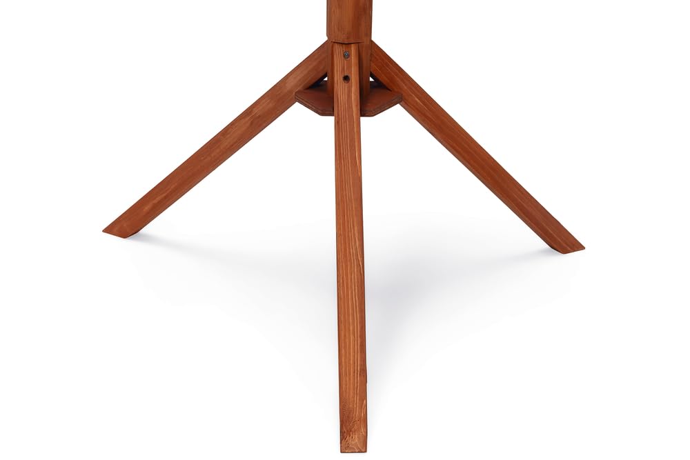Karlie Bird's World 88504 - Casa per uccelli selvatici "River", in legno naturale, 44 x 44 x 132 cm