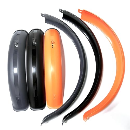 Schutzbleche Mountainbike Fahrradkotflügel 24/26/20 Zoll x 4,0 Fat Tire Mud Guards Kotflügelsatz Kotflügel for Zusammenklappen von Schnee E-Bike MTB Fahrradzubehör Fahrrad Schutzblech(Black 20x4.0)