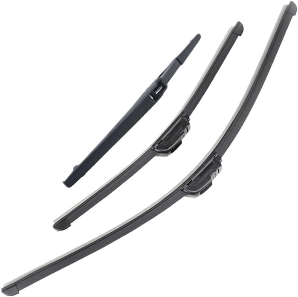 Acwyahso Wiper Blades Front Rear Set for Hyundai Santa Fe CM 2007-2012 - All-Weather Performance