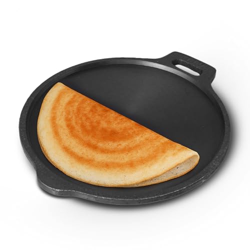 The Indus Valley Super Smooth Cast Iron Tawa for Dosa/Chapathi | ...