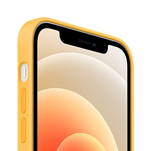 Image of Apple iPhone 12 mini Silicone Case with Magsafe - Sunflower