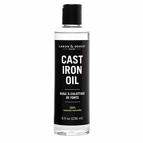 Comparison: Best Oil For Wok Seasoning 3 CARON & DOUCET - Cast Iron Seasoning & Cleaning Oil | 100% Plant-Based & Food Grade! | Best for Seasoning, Restoring, Curing and Care (8oz)