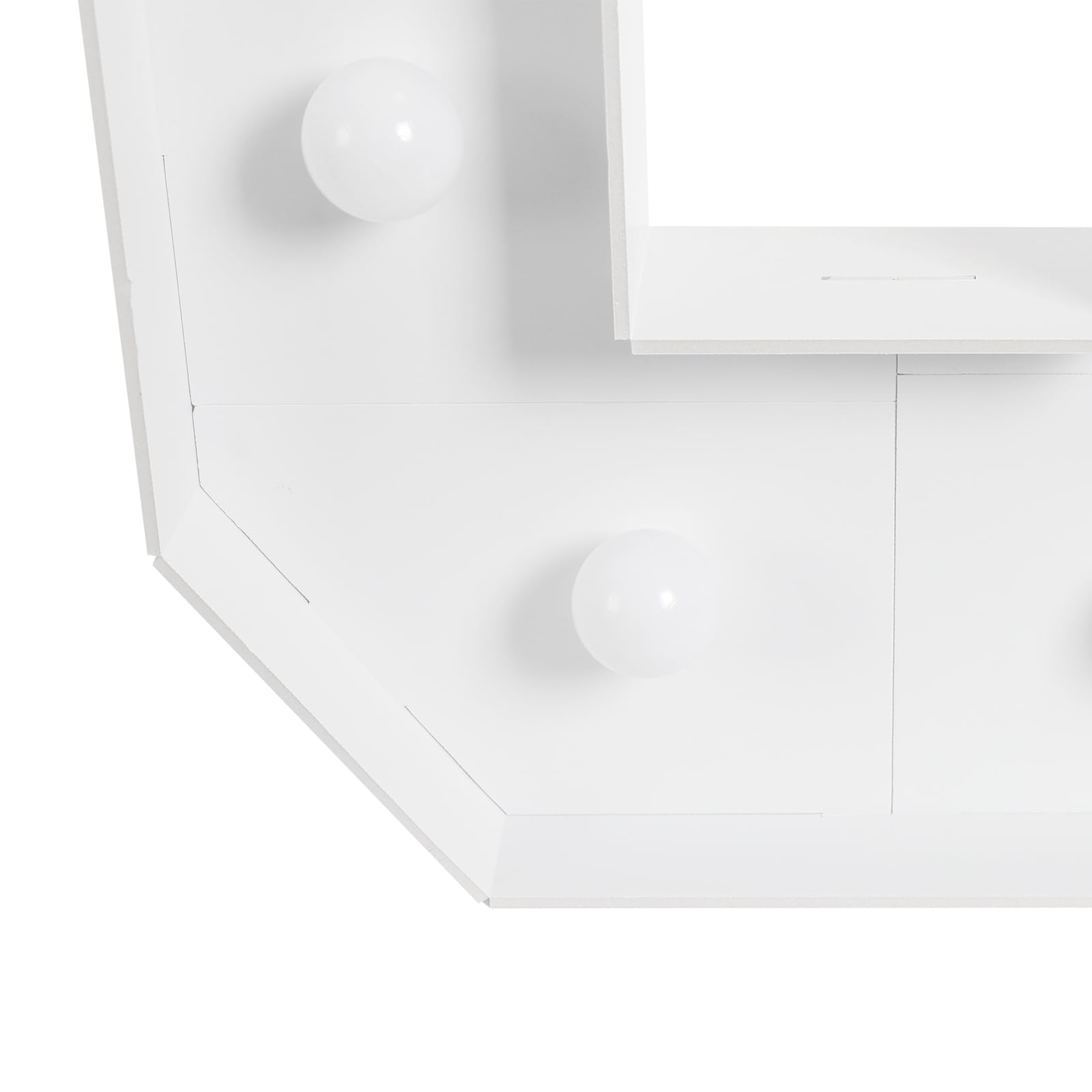 Número LED iluminado, 100 cm, número grande con bombillas, 0, 1, 2, 3, 4, 5, 6, 7, 8, 9, con caja de pilas, 2000 – 3000 K, para graduaciones, bodas (0)