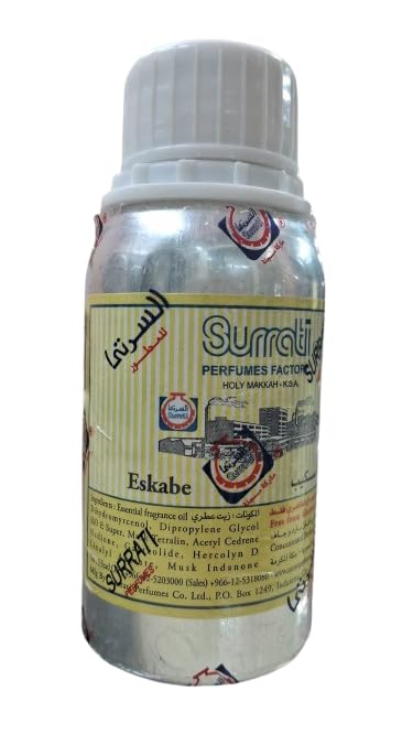 Eskabe Perfume Oil – 100Gms Canister | Concentrated Arabic Fragrance Oil | Long-Lasting Attar for Men & Women