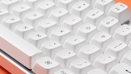 Image of ARION Frost X K8 Pro Gaming Keyboard Wireless Mechanical Keyboard with RGB Backlit, PBT Keycaps for Mac Windows Linux - Gateron G Pro 3.0 Brown switches (Yellow Switches)