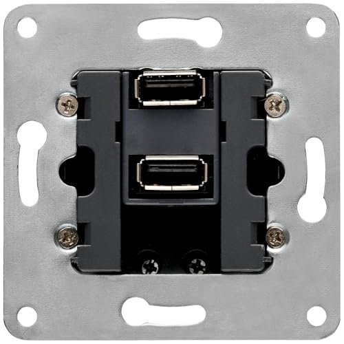 BJC Chargeur Double USB 2.1A élimine le désordre des multiprises murales