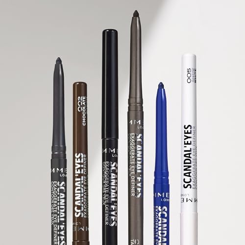Miniatura 2 de Rimmel London Scandal'eyes Exaggerate Eye Definer, Delineador de ojos automático, Tono 2 Marrón