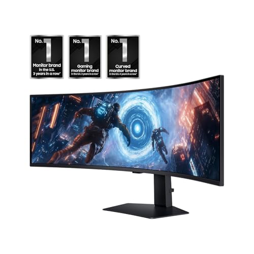 Image of Samsung LS49FG910ENXZA 49 inch Odyssey G9 G91F DQHD Gaming Monitor 2025 Bundle with Tech Smart USA Elite Suite 18, 2X 4K HDMI Cable & Deco Gear CPS Exclusive 26 Month Protection Pack (BEACH-CPS-26M1000)