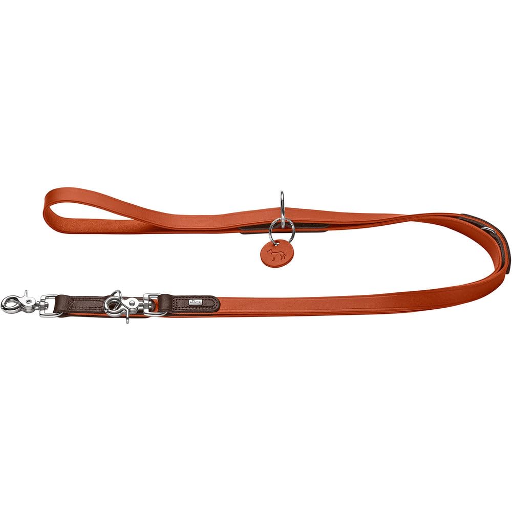 HUNTER LEMVIG - Correa Ajustable para Perros (Piel, 3 Posiciones, Ajustable, Resistente y Duradera, cómoda, Elegante y Moderna, Fabricada en Alemania, tamaño: 15/200)
