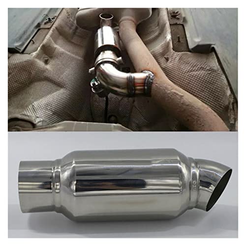 Tool Exhaust Muffle Pipe Home 51mm Tuning 1Pc Car Decoration Downpipe Nozzle Polished