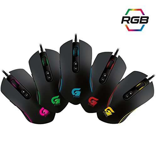 Fortrek PRO M7 RGB - Mouse Gamer, Preto