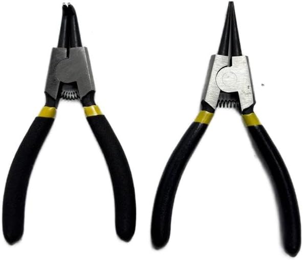 88800414 Air Hose Removal Tool Joint Removal Tool 5-inch Spring Pliers Set for Volvo Renault Mack European Trucks, 6-16mm, Stainless Steel,JD006-1 JD006-2 JD006-3