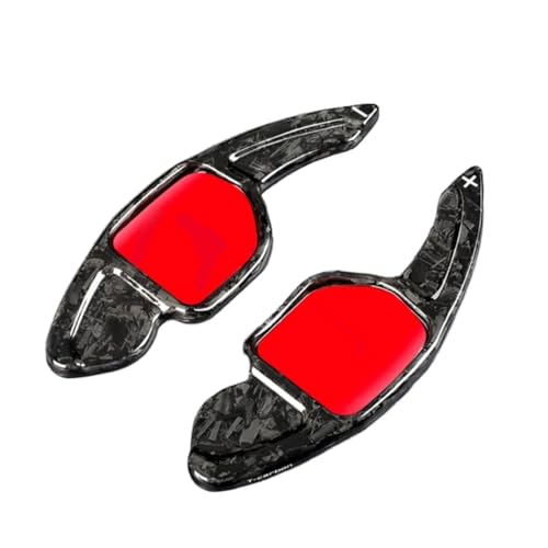 Levas de cambio Seat Ibiza FR 2018-2022 de fibra de carbono negro