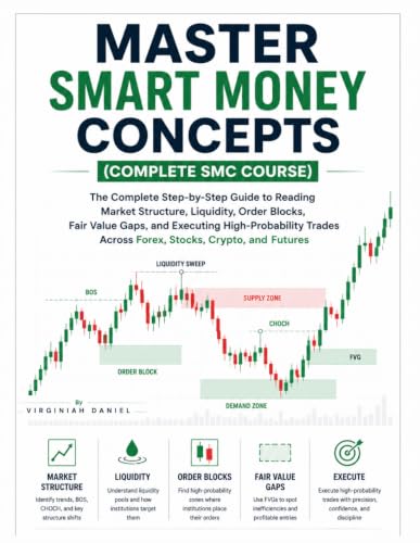 MASTER SMART MONEY CONCEPTS (Complete SMC Course): The Complete Step-by-Step Guide to Reading Market Structure, Liquidity, Order Blocks, Fair Value ... Across Forex, Stocks, Crypto, and Futures image 2