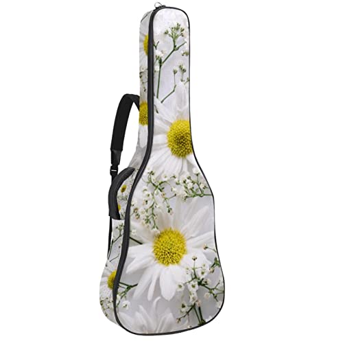 Housse pour guitare acoustique – Motif floral dessiné à la main – 1 cm d’épaisseur – Étanche – 101,6 cm – 104,1 cm d… - Les Beatles, Paul McCartney, John Lennon, RIngo Starr, George Harrison Housse pour guitare acoustique - Motif floral dessiné à la main - 1 cm d'épaisseur - Étanche - 101,6 cm - 104,1 cm d…