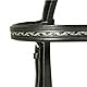 PFIFF 100631-60-Cob Trense Pferdetrense Kent mit Stirnband schwarz/silberfarben
