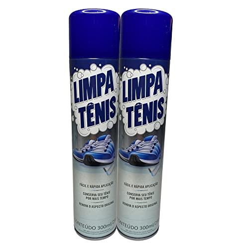 kit 2 Limpa Tênis Premium Espuma Magica para Calcados Petroplus Nylon Borracha Tecido Couro Sintetico