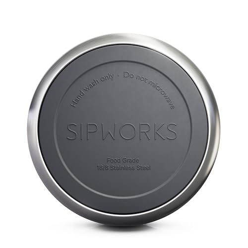 Sipworks Stainless Steel Dog Bowl – 32oz Weighted Metal Food and Water Bowls for Dogs and Cats with Non-Slip Base - Pet Bowls for All Breeds Sizes for Travel & Outdoor Play - Steel - Image 5