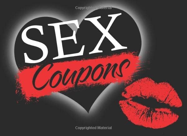 Sex Coupons: Sex Vouchers For Couples - Valentine's Day Gift For Couples