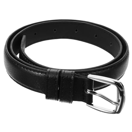 Boys PU Leather Belt Stylish Waist Belt for Jeans and Pants Versatile Design for Comfortable Fit Durable