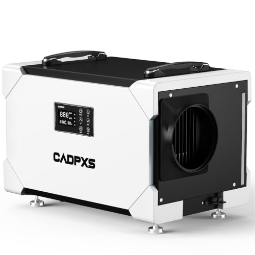 Image of CADPXS Commercial Dehumidifier with Drain Hose for Crawl Spaces