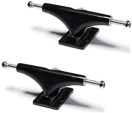 [CCS] Skateboard Trucks - 109mm, 129mm, 139mm, 149mm Black/Raw (Black, 139mm (Fits 8.0"-8.25" Decks))