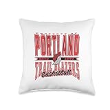 NBA Portland Trail Blazers Nonstop Action Throw Pillow