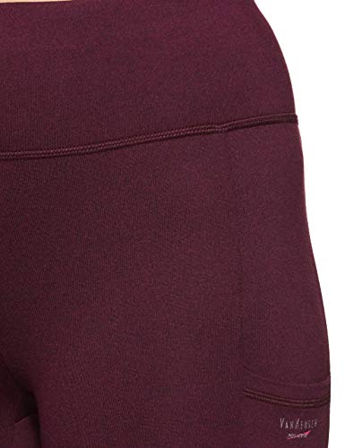 Image of Van Heusen Women's Stretch Fit High Rise Proactive Snug Fit Snug Fit Yoga Pants - High Stretch, Moisture Wicking
