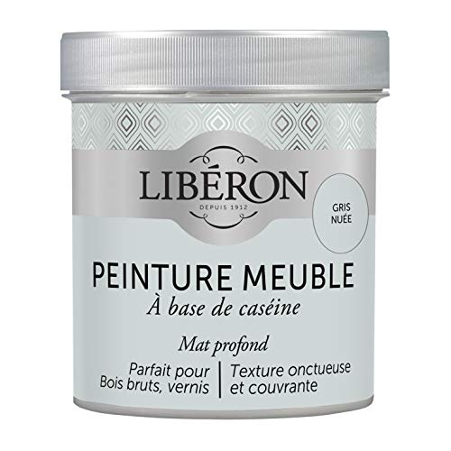 LIBERON Peinture meuble à base de caséine, Gris nuée, 500 ML