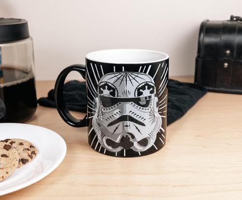 Taza de cerámica Star Wars Darth Vader y Stormtrooper 20 oz miniatura 7