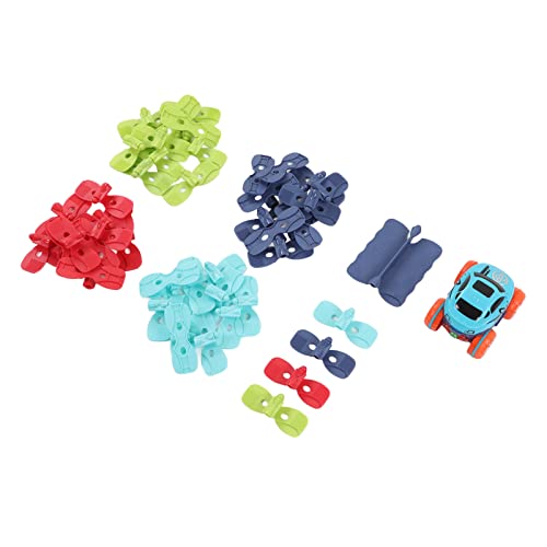 Véhicule à torsion et circuit de course automobile flexible de 46 pièces