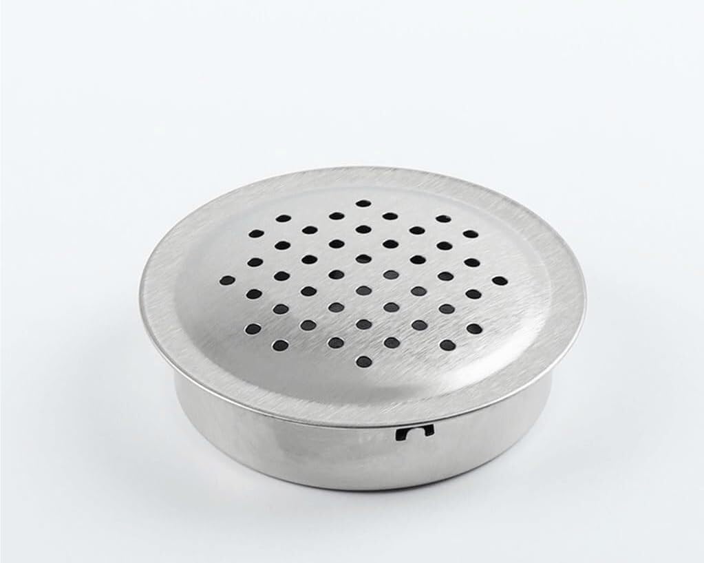 Ventilation Grille ， Circle Stainless Steel Gases Vent Grille 70mm 100mm for Bathroom Kitchen Cupboard Cabinet(70mm)