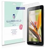 iLLumiShield Matte Screen Protector Compatible with Huawei MediaPad 7 Youth (3-Pack) Anti-Glare...