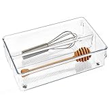 InterDesign Linus Kitchen Drawer Organizer for Silverware, Spatulas, Gadgets - 6