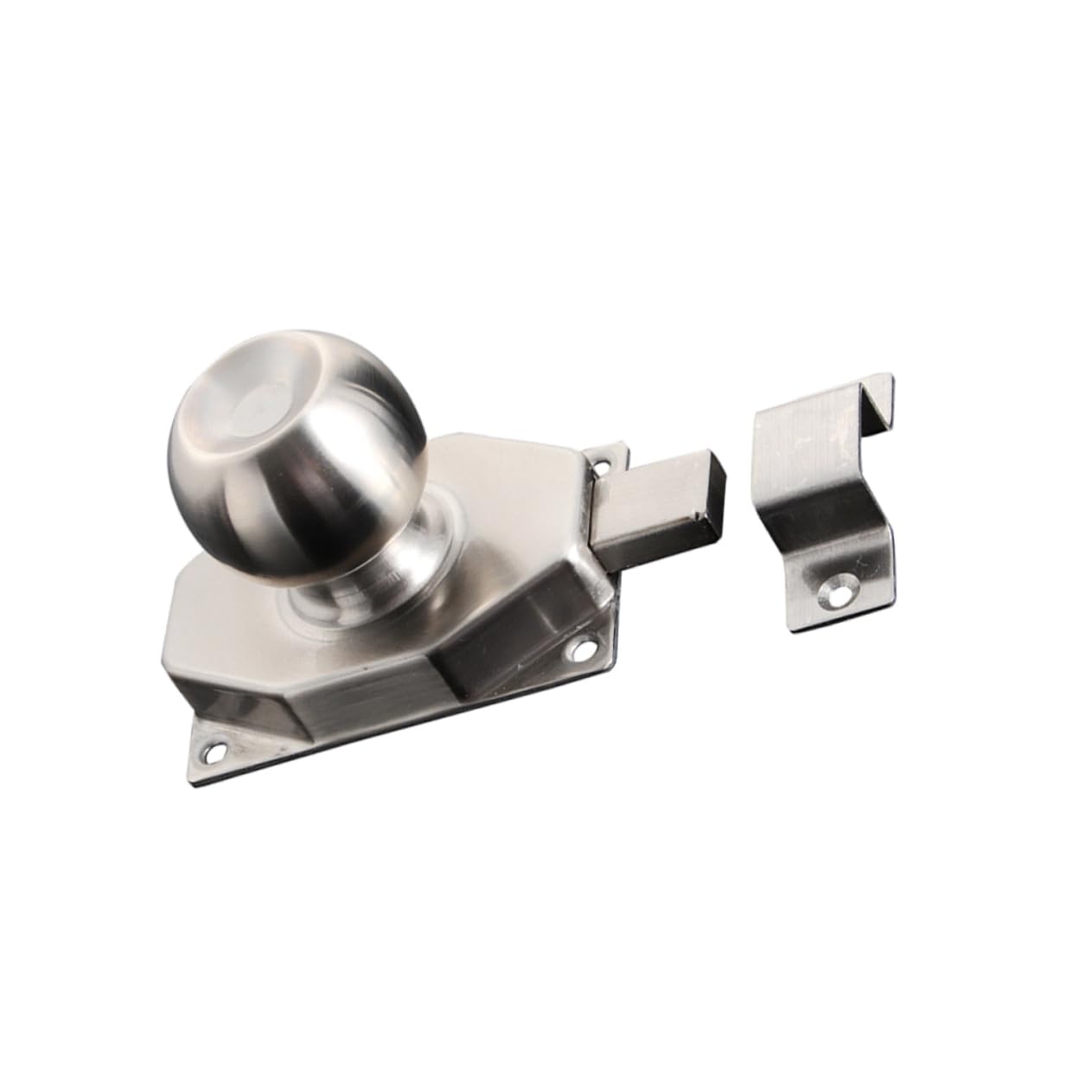 Gadpiparty Stainless Steel Safety Pin Door Latch Home Security Lock Bolt for Door