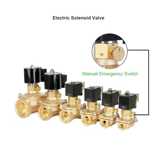 Électrovanne 24VDC DN32 manuelle pour l'arrosage automatique du jardin - 3