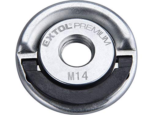 Extol Schnellspannmutter M14 für Winkelschleifer bis 1000W für alle gängigen Fabrikate, Extol Premium 8898050 Cover