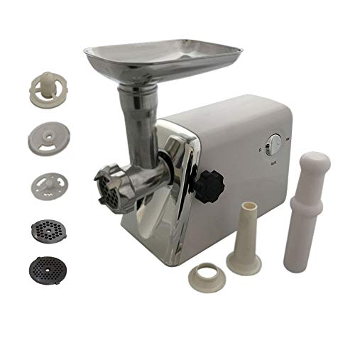 Preisvergleich Produktbild Elektrische Fleischwolf Wurstfüller Wurstfüllmaschine Zerkleinerer Kibbe Spritzgebäckmaschine mit 3 Lochscheiben