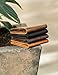Handcrafted Genuine Leather Wallets, Minimalist Cardholders, and Passport Covers, Handmade Gift Ginger Bifold Wallet