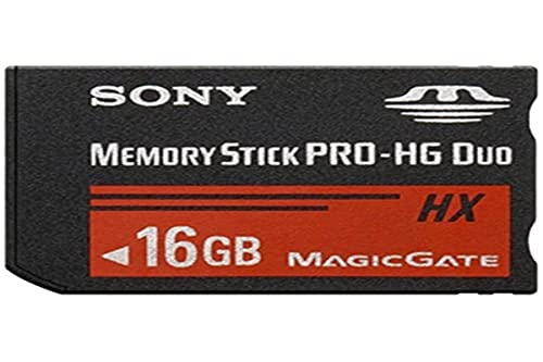 Sony MemoryStick Pro HG Duo Carte mémoire Flash Haute Vitesse 50 Mo/s Noir 16 Go