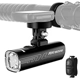 Amazon Magicshine Bike Light RN 1500S, Bicycle Lights for Night Riding with Underneath Mounted, FTR LightSync Control, USB Rechargeable, Bike Light Front and Back for Road Mountain Cycling #ad